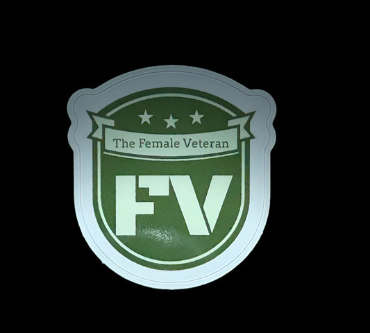 OG Logo Female Veteran Sticker